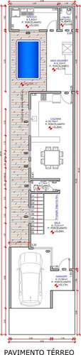 Imagem 4 de 9 de Projeto Arquitetônico 3qtos + Hidráulico + Elétrico | #ea130