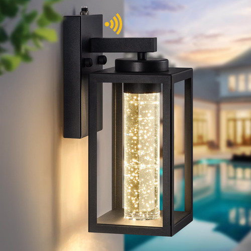 Vianis Lámpara De Pared Para Exteriores Sensor De Atardecer