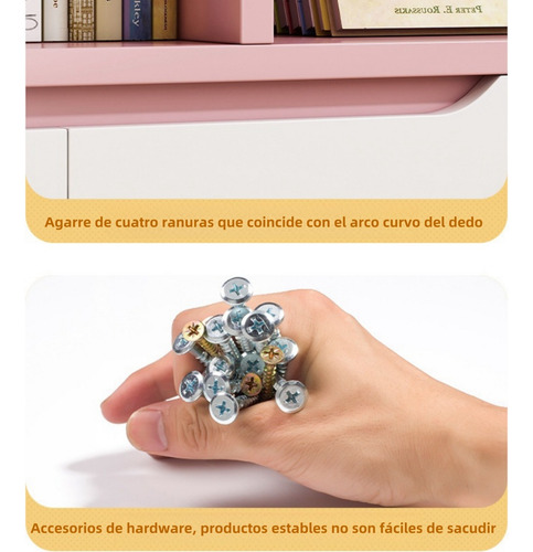Multiuso Librero Estantería Y Mueble Organizador 5 Niveles
