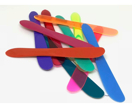 Imagen 5 de 7 de Untadores De Acrilico De Colores. Traslucidos O Pastel X 20