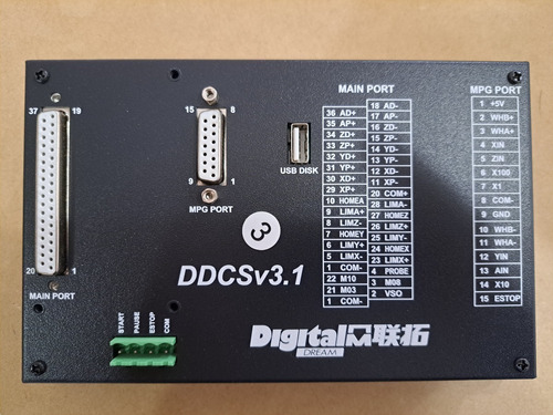 Controladora Cnc, 3 Ejes, Ddcs V3.1