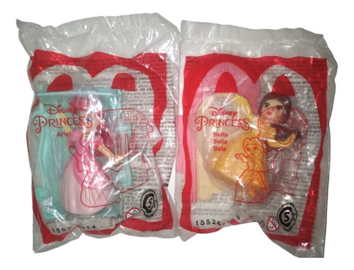 Disney Princesas Mcdonald's Nuevas X2 Unidades