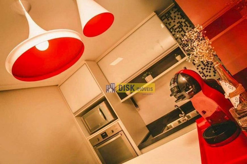 Apartamento Com 2 Dormitórios À Venda, 65 M² Por R$ 350.000,00 - Nova Petrópolis - São Bernardo Do Campo/sp - Ap1509