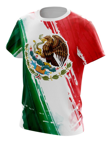 Playera Sublimada Aguila De Mexico