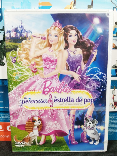 2 Peliculas Barbie Campamento Pop Princesa Y La Estrella Dvd