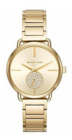 Michael Kors Mujer Portia Gold-tone Watch Dv3d8