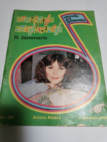 Revista Notitas Musicales Estela Núñez 1980