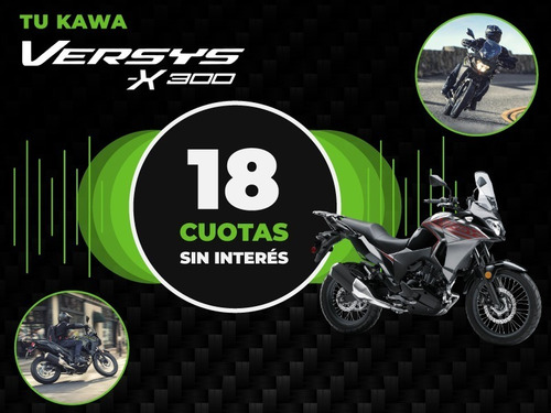 Imagen 3 de 15 de Kawasaki Versys 300 Test Drive Xl Solo Presentando Registro!