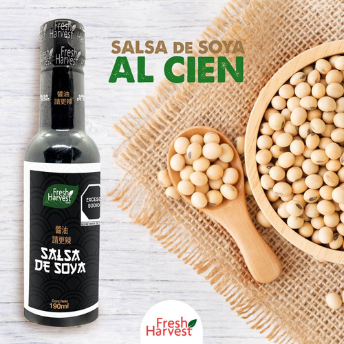 Salsa De Soya Fresh Harvest 5 Litros