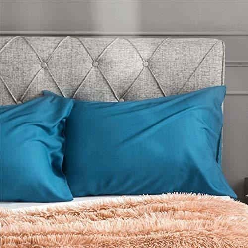 Fundas De Almohada Azules Estandar Para Niños Juego De 2