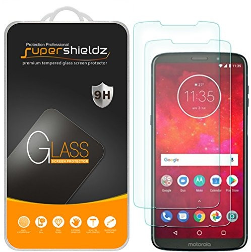 2 Unidades Supershieldz Para Motorola Moto Z3 Z3 Protector D