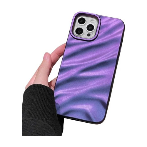 Funda Con Relieve Premium Ondulada Para iPhone Case Premium