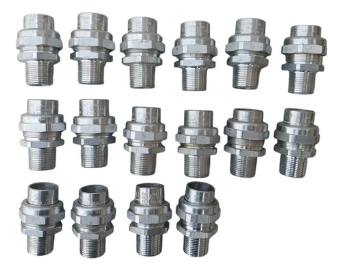 Tuerca Unión De Aluminio Unf-uny De 3/4 Crouse Hinds(16pzs)