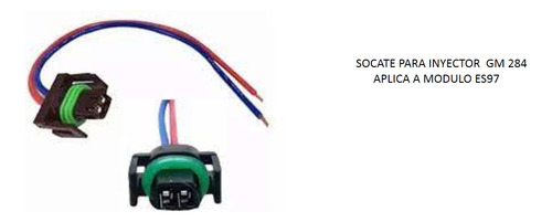 Socate Para Inyector Gm 284 / Modulo Es97