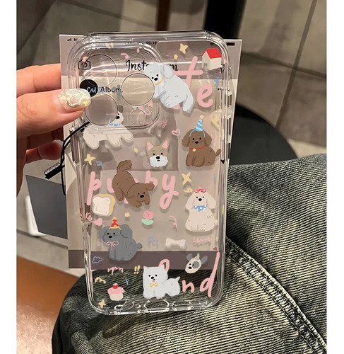 Apple 15pro - Funda De Teléfono Con Pantalla Completa De Dibujos Animados Para Apple 14