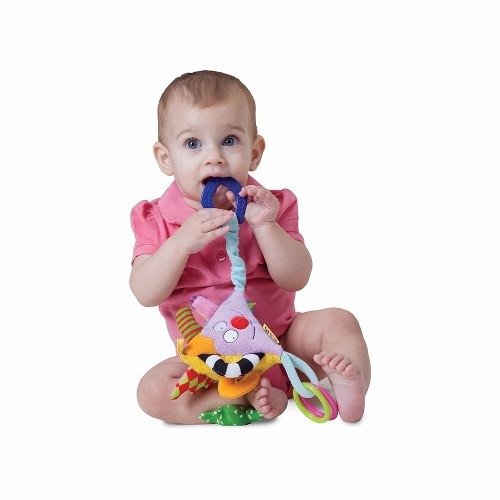 Sonajero Peluche Colgante Taf Toys Kooky Pyramid