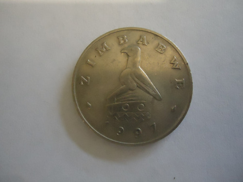 Moneda De  Zimbabwe  $ 1.- 1997