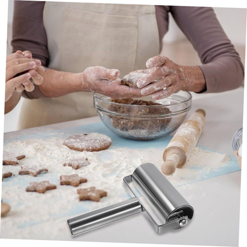 1 Piezas Rodillo De Acero Inoxidable Mini Rodillo Pasador