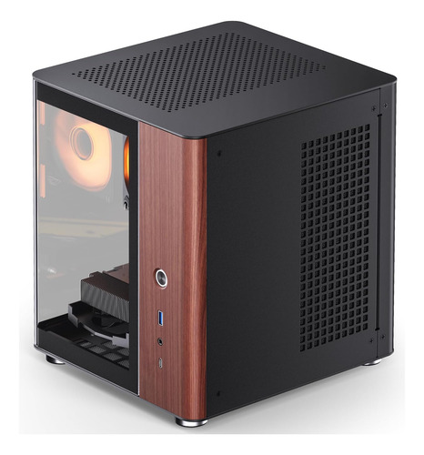Jonsbo Tk-0 Black Itx Mini Tower Pc Case, Diseño De De De De
