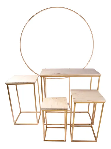 comprar Arco Suporte Painel Com Mesas Decoração