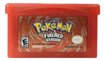 Pokémon Fire Red Gameboy Advance Nds Com Caixa - Repro