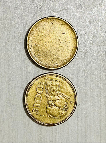  Monedas Antigua Cospel 100 Pesos Sin Acuñar