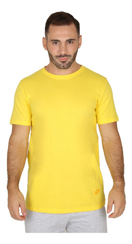 Remera Lotto Basic En Amarillo | Dexter