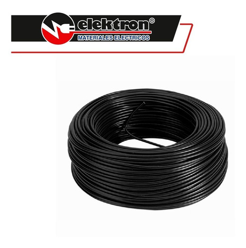 Imagen 4 de 7 de Caja 100 Mts Cable Negro Thw Cal 8 Awg 100%cobre Condulac