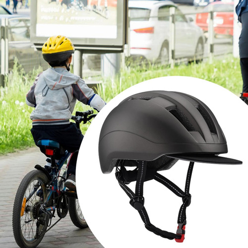 Casco De Bicicleta Con Casco De Bicicleta Ajustable De