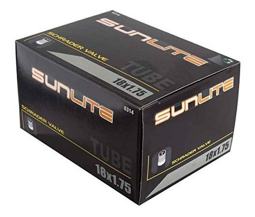 Sunlite Schrader Valvula De Tubos Estandar Color Negro