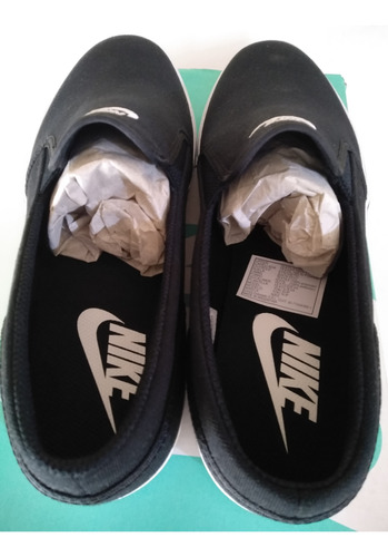 Nike Toki Slip Txt Negro- Zapatillas Panchas Talle 9.5 Us (Usado)