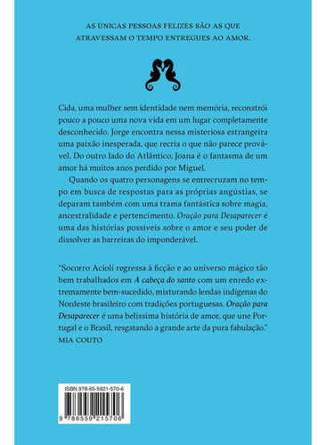 Livro Oração Para Desaparecer