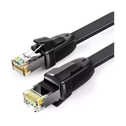 Imagen 1 de 4 de Cable De Red Lan Ethernet Rj45 Cat8 40gbps Ugreen 1m 1 Mts