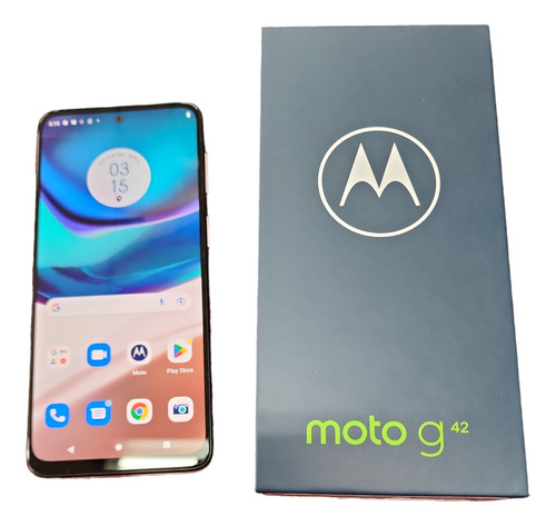  Moto G42 Dual Sim 128 Gb Rosa Metálico 4 Gb Ram