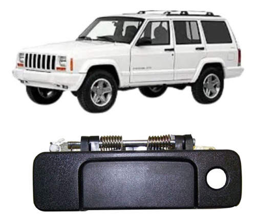 Hh Maçaneta Da Porta Traseira Para Jeep Cherokee 55076016ag