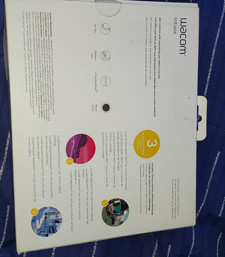 Tableta Gráfica Wacom Intuos Ctl4100 Small Color Negro (Usado)