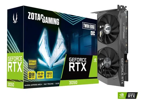 Tarjeta De Video Rtx 3050 8 Gb Zota Gaming Twin Edge Oc (Usado)