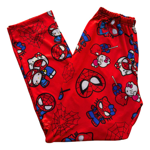 Pijama Pantalon Personajes Stich Hello Kitty Spiderman