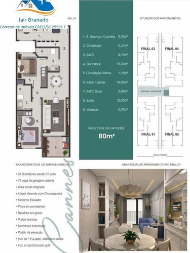 Imagem 2 de 2 de Excelente Oportunidade Apartamento Em Camboriú - Ap01538 - 69532435