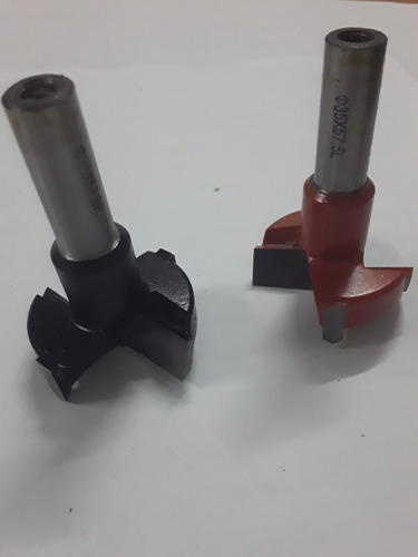 Imagen 5 de 9 de Mecha Fresa Para Madera Bisagra 15mm Derecha Widia