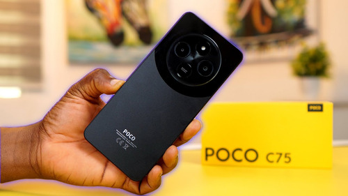 Xiaomi Poco C75 Nfc Dual Sim 128 Gb Preto 6 Gb Global Com Nf