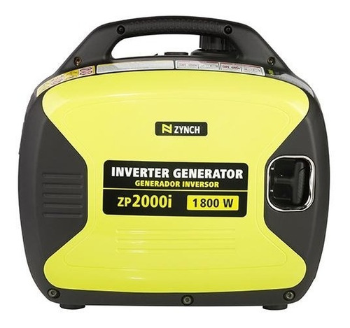 Generador Portátil Eléctrico A Gasolina Zynch 2000 W 1.8 Hp