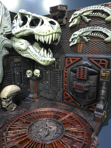Predator Diorama Para Figuras Escala Neca