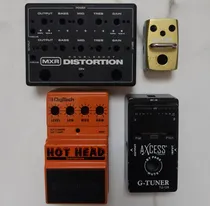 Comprar Lote Com 4 Carcaças De Pedais Mxr Digitech Hotone Axcess!