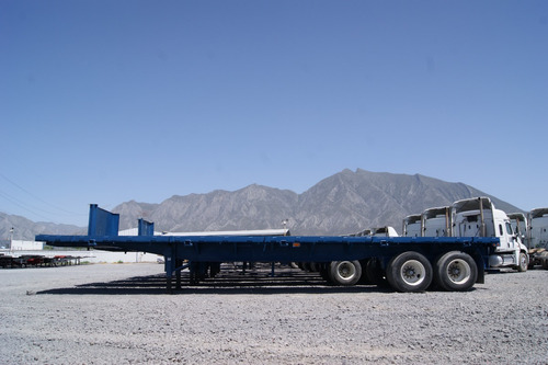 Remolque Plataforma Usada 40 Pies 2 Y 3 Ejes Marca Atro