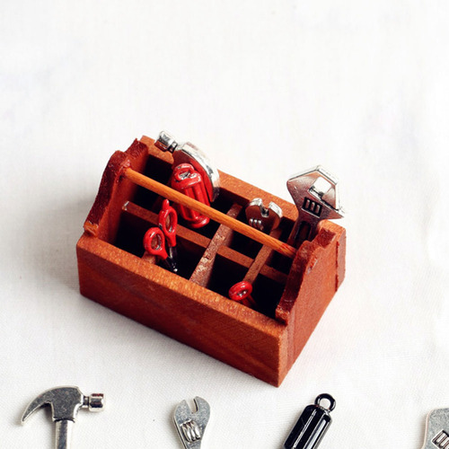 6 Piezas De Accesorios Simulados Para Cajas De Herramientas,