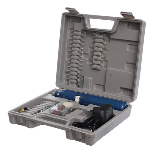 Micro retífica Western Profissional a bateria - com 62 acessorios - Eda R-60