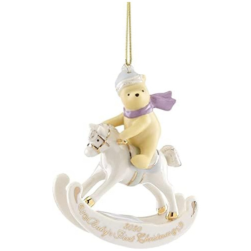 2020 Winnie The Pooh Baby&#39;s 1st Christmas Ornament,...