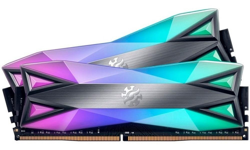Imagem 2 de 2 de Memória Ram Xpg Rgb D60g Spectrix 16gb 2x8gb 3600mhz Ddr4