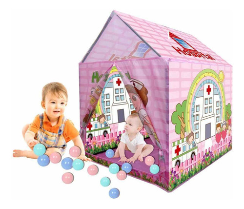 Carpa Hospital Con 20 Pelotas